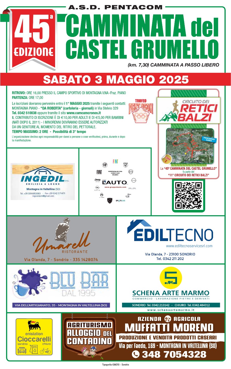 camminata del Castel Grumello 2025 camminata del Castel Grumello 2025